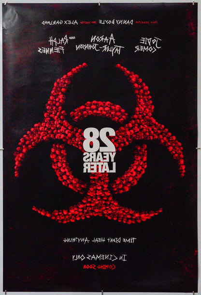 28 Years Later (Back) Cinema One Sheet Movie Poster 