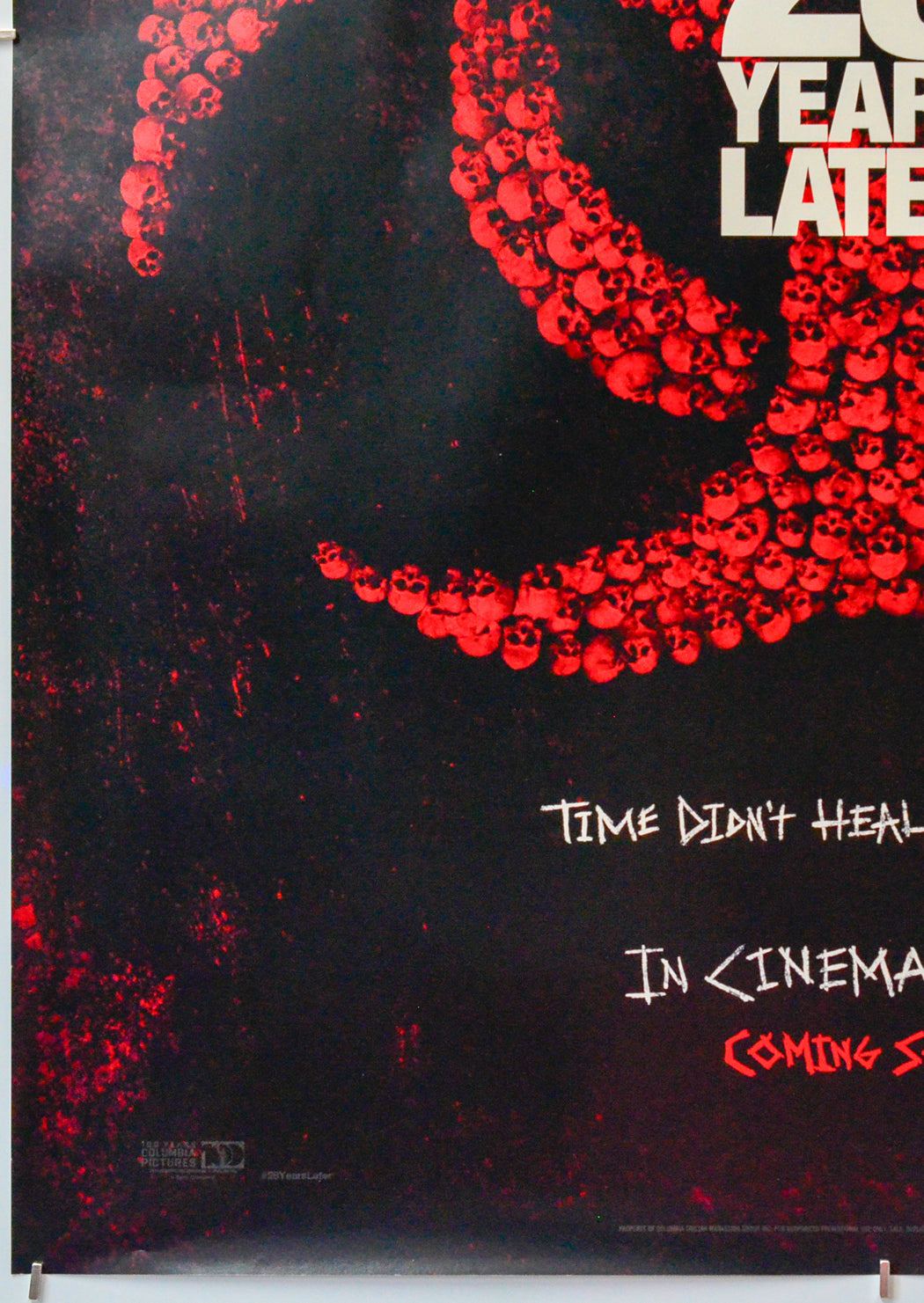 28 Years Later (Bottom Left) Cinema One Sheet Movie Poster 