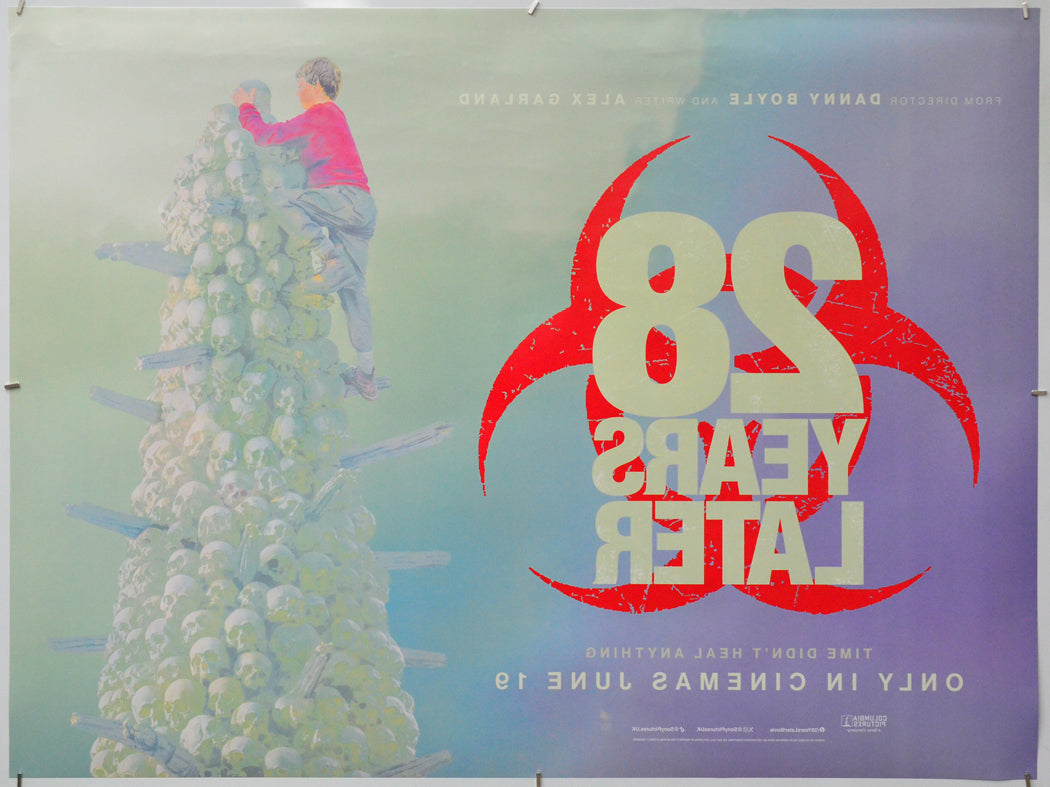 28 Years Later (Back) Cinema Quad Movie Poster 