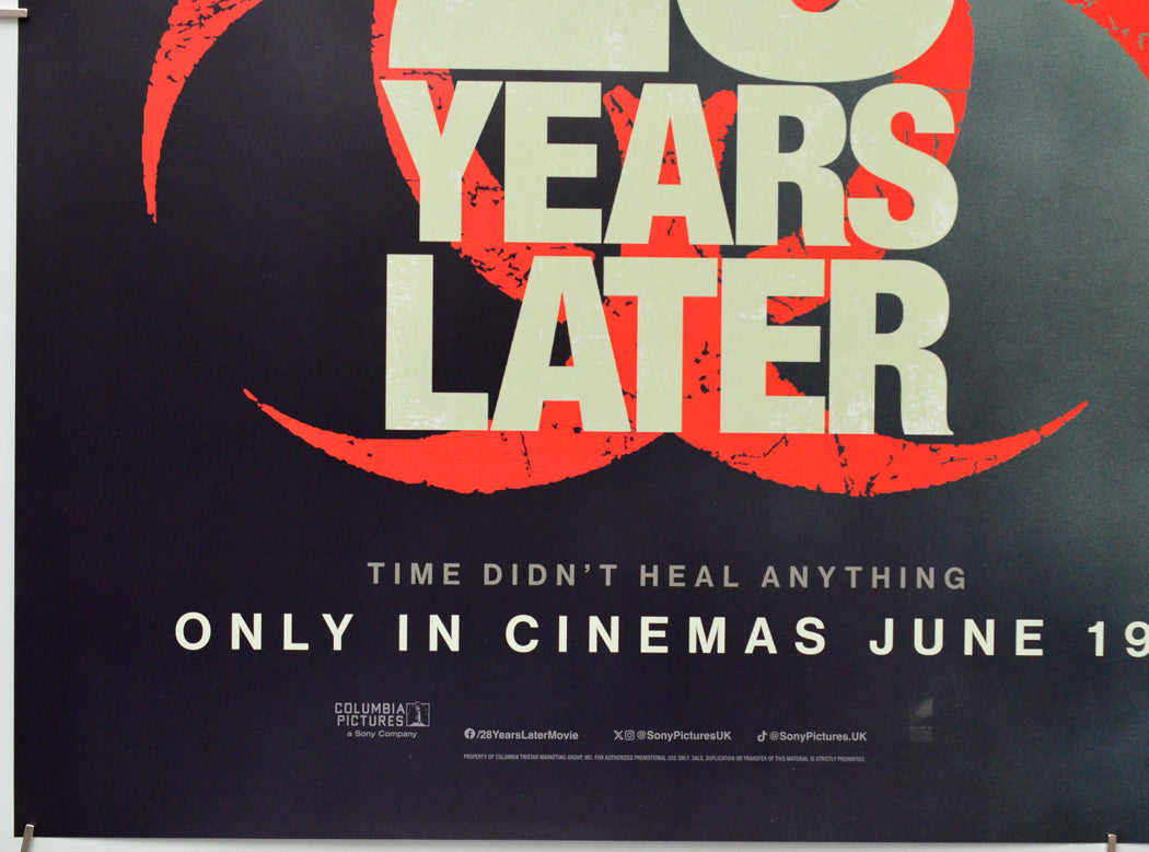 28 Years Later (Bottom Left) Cinema Quad Movie Poster 