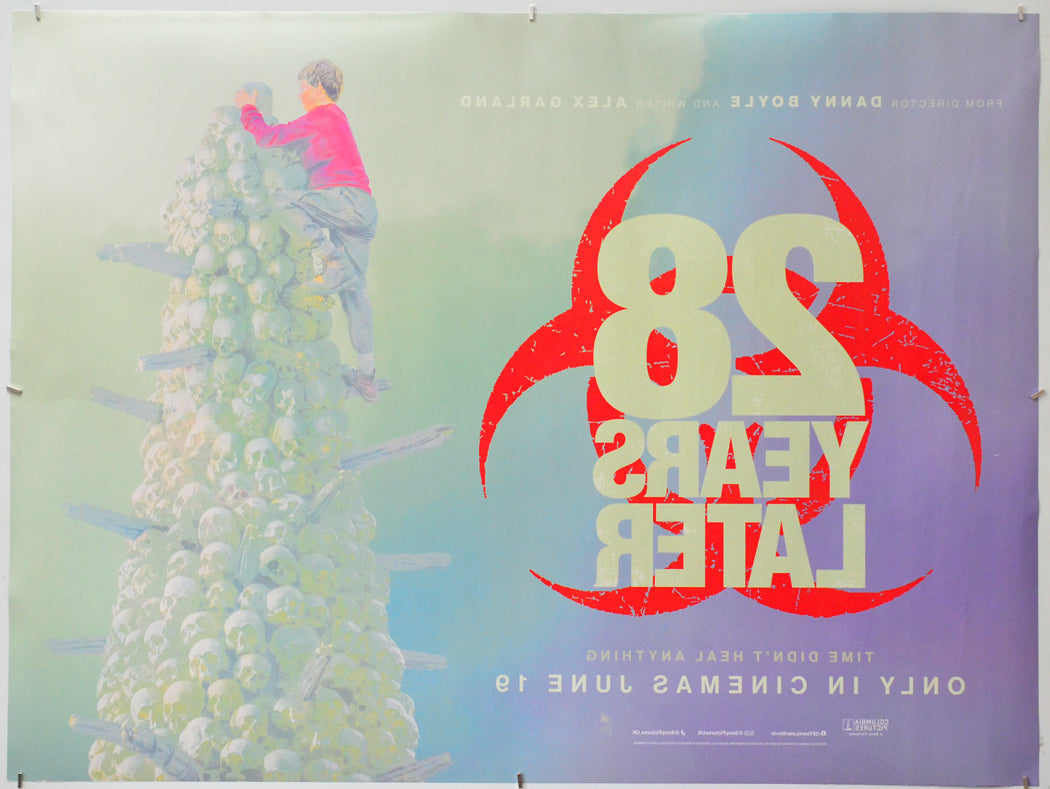 28 Years Later (Back) Cinema Quad Movie Poster 