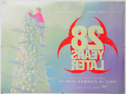 28 Years Later (Back) Cinema Quad Movie Poster 