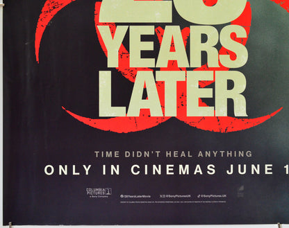 28 Years Later (Bottom Left) Cinema Quad Movie Poster 