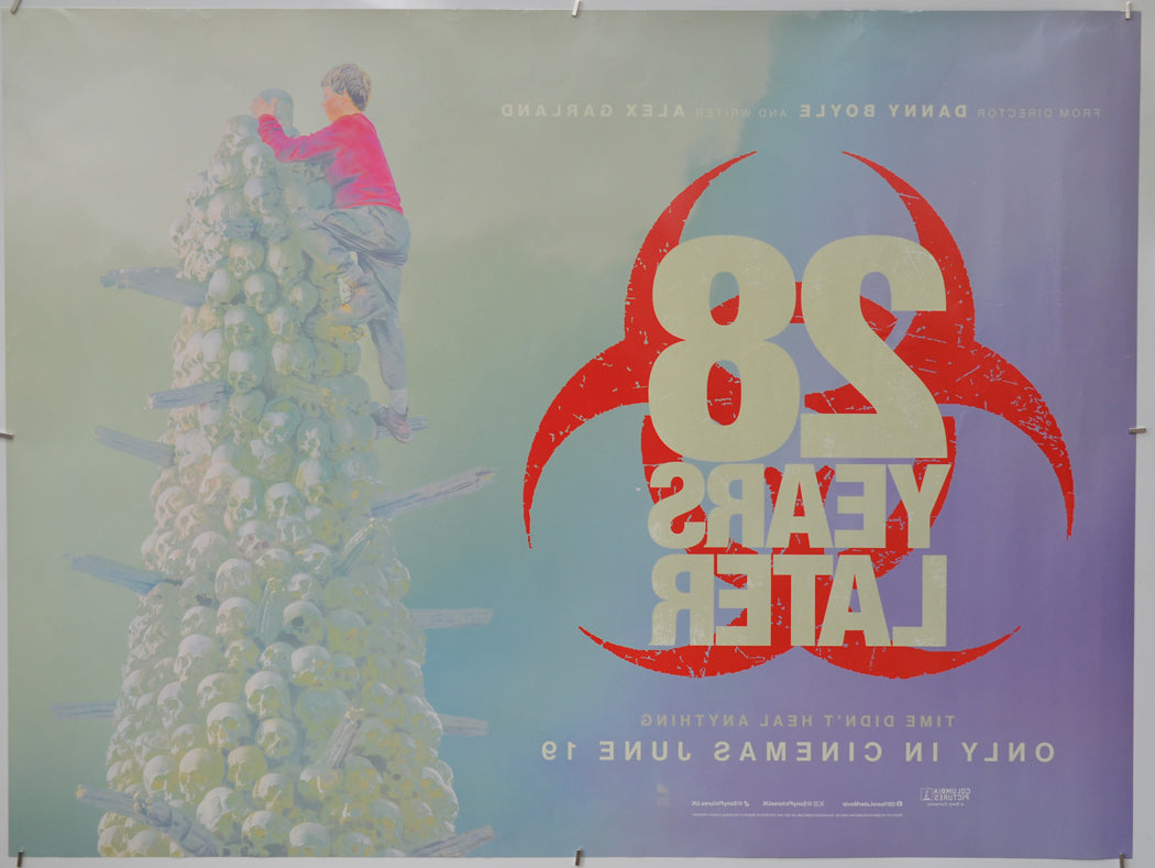 28 Years Later (Back) Cinema Quad Movie Poster 