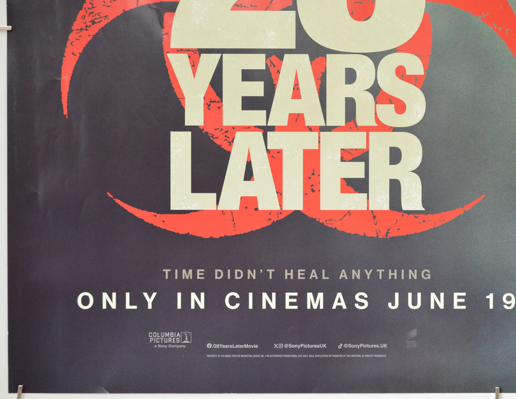 28 Years Later (Bottom Left) Cinema Quad Movie Poster 
