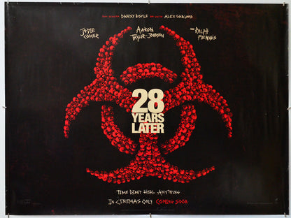 28 Years Later - Original Quad Poster - Film Poster - Movie Poster