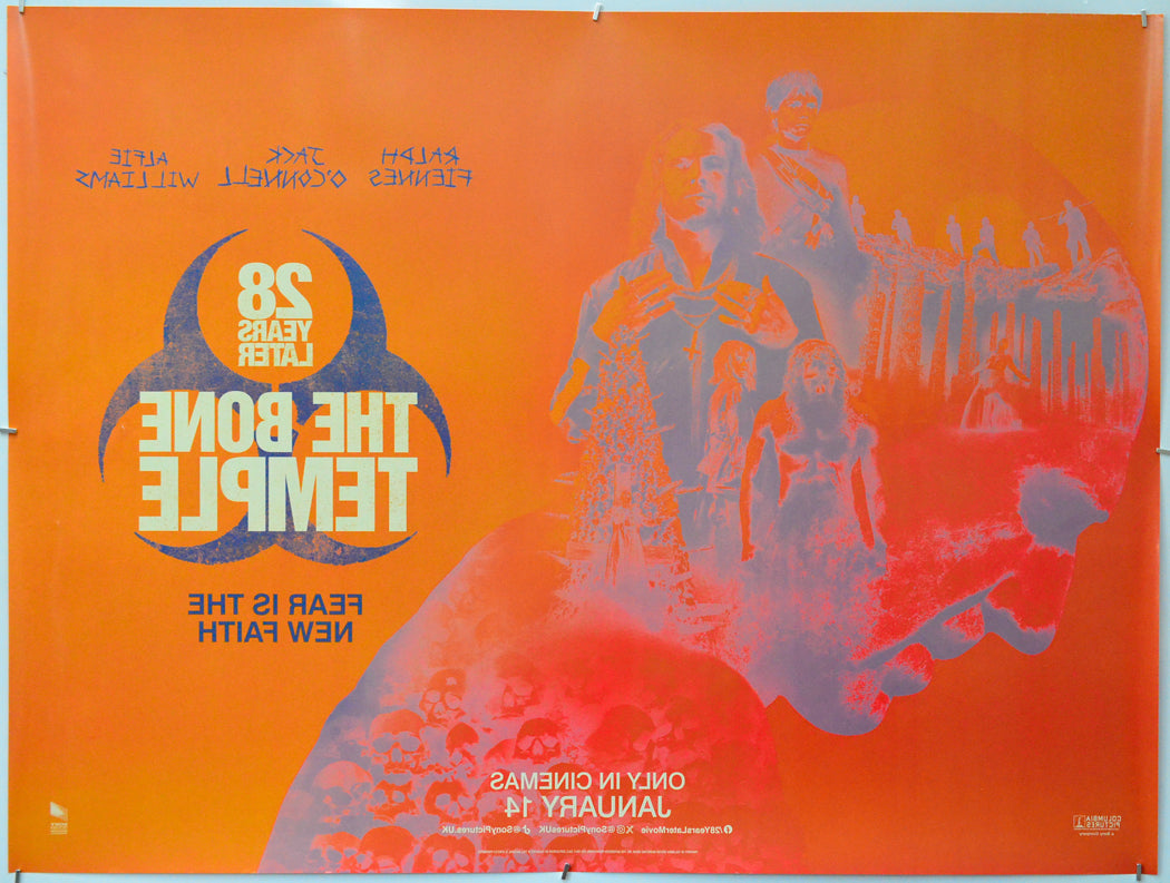 28 Years Later: The Bone Temple (Back) Cinema Quad Movie Poster 