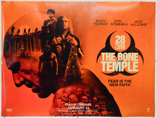 28 Years Later: The Bone Temple - Original Quad Poster - Film Poster - Movie Poster