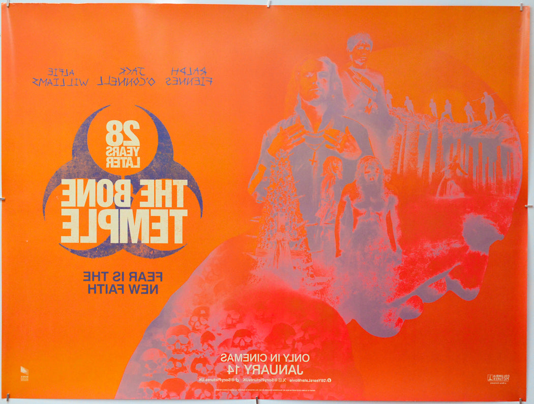 28 Years Later: The Bone Temple (Back) Cinema Quad Movie Poster 