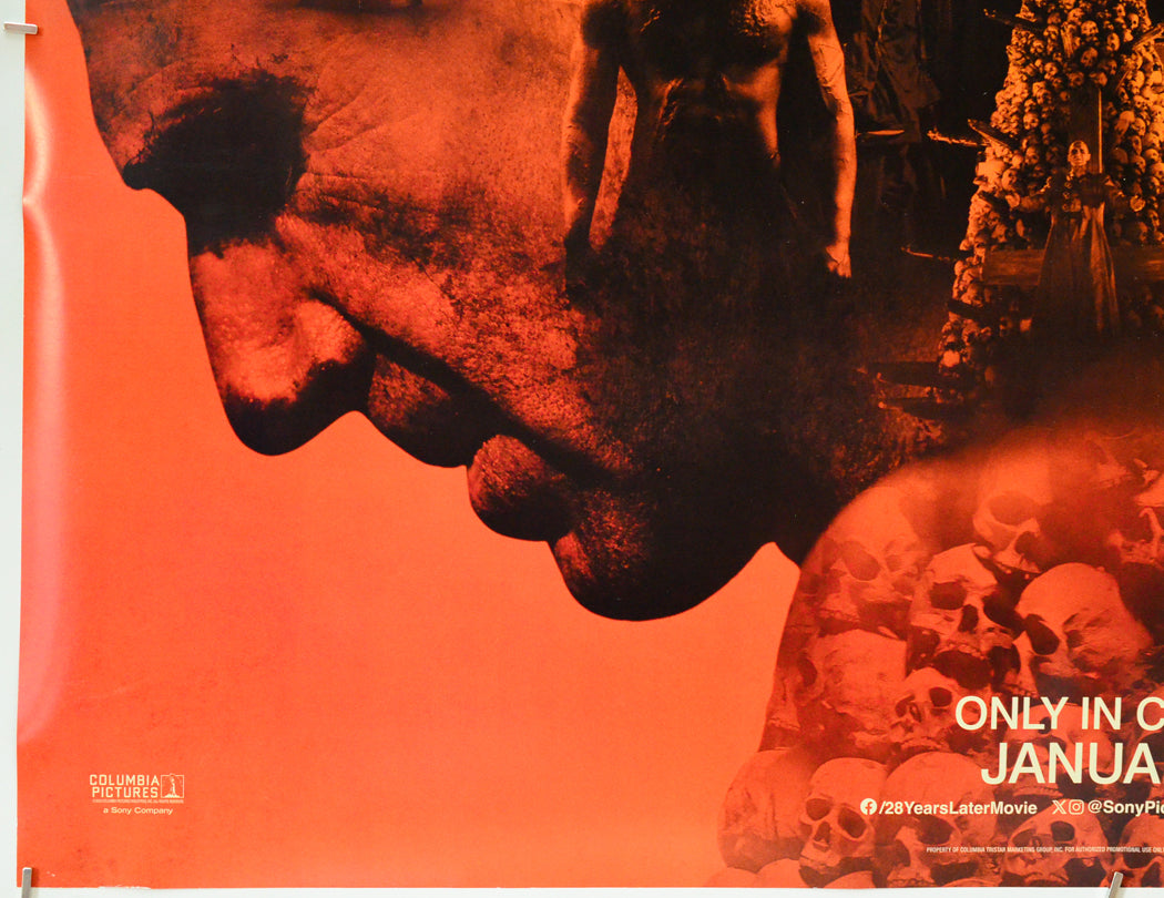 28 Years Later: The Bone Temple (Bottom Left) Cinema Quad Movie Poster 