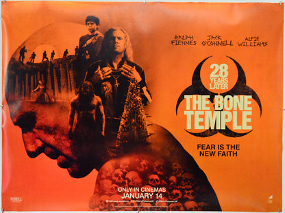 28 Years Later: The Bone Temple - Original Quad Poster - Film Poster - Movie Poster