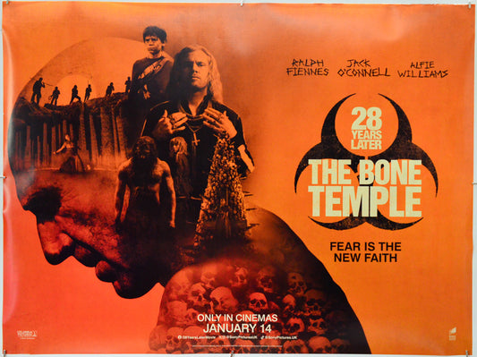 28 Years Later: The Bone Temple - Original Quad Poster - Film Poster - Movie Poster