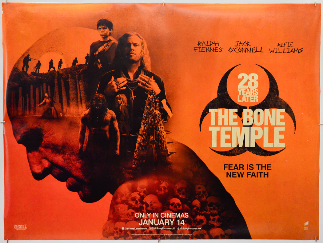 28 Years Later: The Bone Temple - Original Quad Poster - Film Poster - Movie Poster