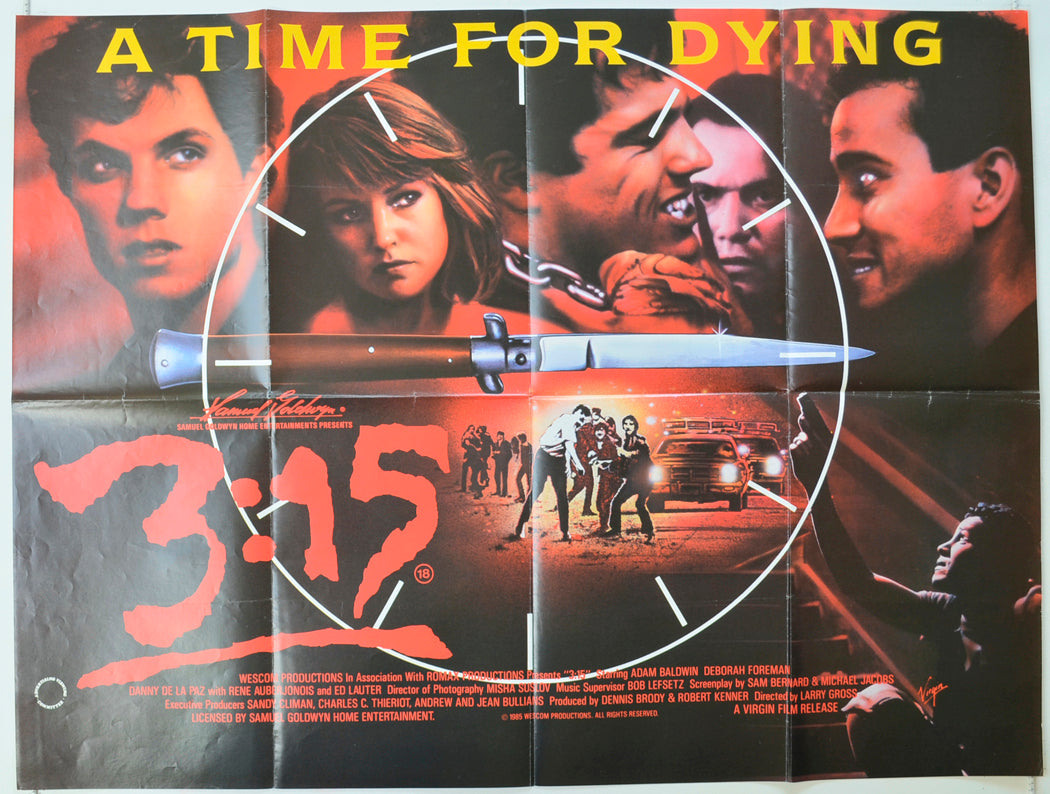 3:15   Original Quad Poster - Film Poster - Movie Poster 