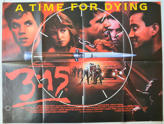 3:15   Original Quad Poster - Film Poster - Movie Poster 