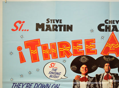 THREE AMIGOS (Top Left) Cinema Quad Movie Poster 