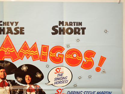 THREE AMIGOS (Top Right) Cinema Quad Movie Poster 