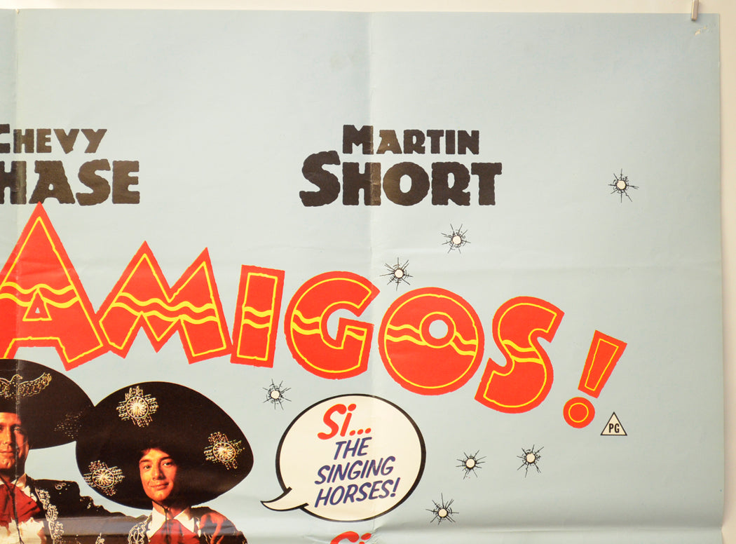 THREE AMIGOS (Top Right) Cinema Quad Movie Poster 