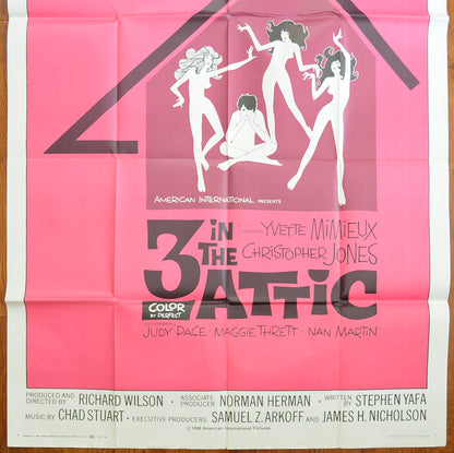 3 In The Attic – 3 Sheet Poster (BOTTOM) 