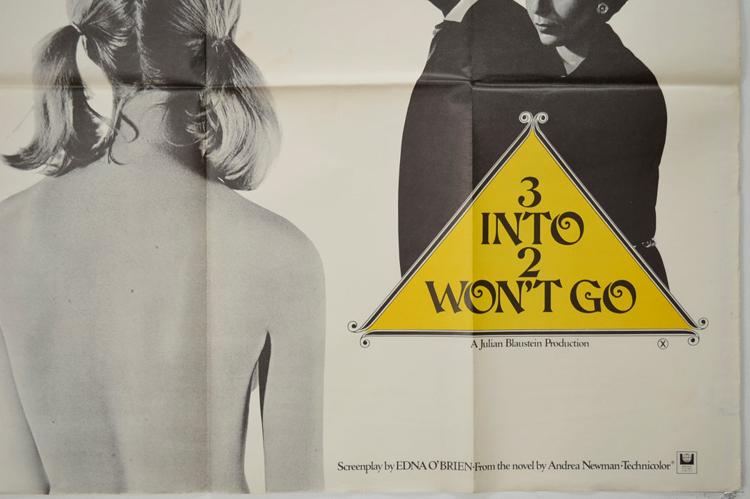 3 INTO 2 WON’T GO (Bottom Right) Cinema Quad Movie Poster 