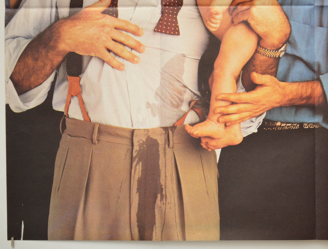 THREE MEN AND A BABY (Bottom Left) Cinema Quad Movie Poster 