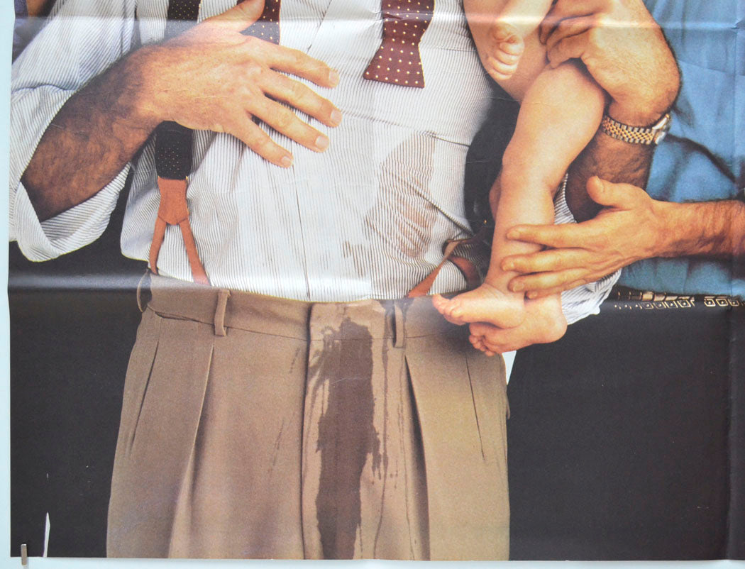 THREE MEN AND A BABY (Bottom Left) Cinema Quad Movie Poster 