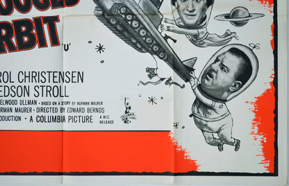 THE THREE STOOGES IN ORBIT (Bottom Right) Cinema Quad Movie Poster 