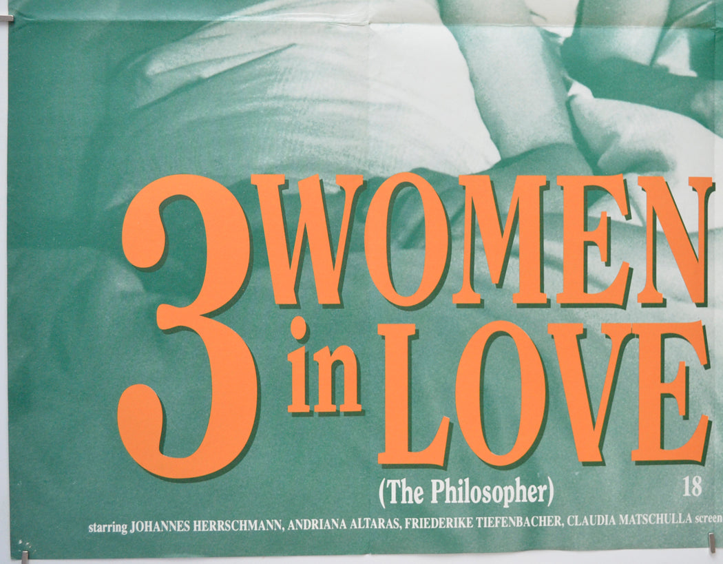 3 WOMEN IN LOVE (Bottom Left) Cinema Quad Movie Poster 