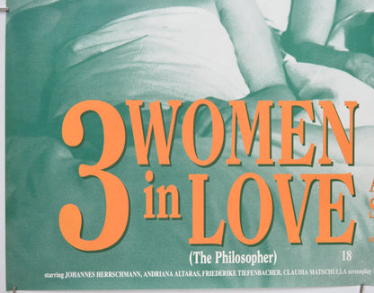 3 WOMEN IN LOVE (Bottom Left) Cinema Quad Movie Poster 