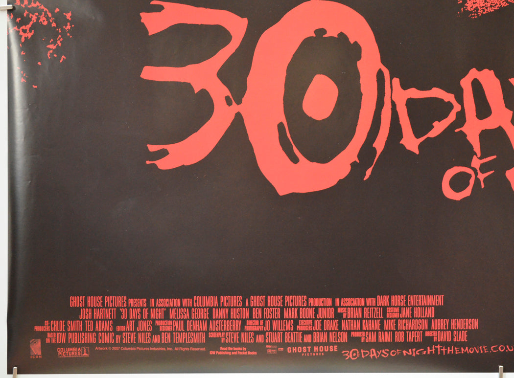 30 DAYS OF NIGHT (Bottom Left) Cinema Quad Movie Poster 