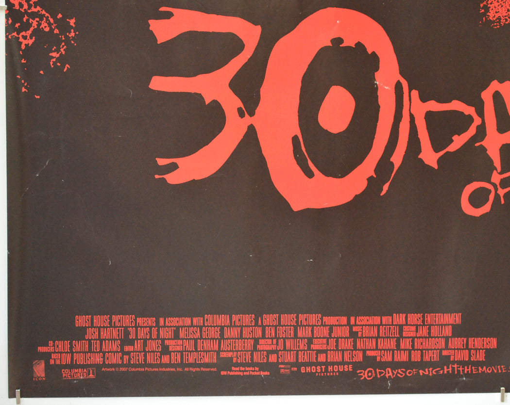 30 DAYS OF NIGHT (Bottom Left) Cinema Quad Movie Poster 