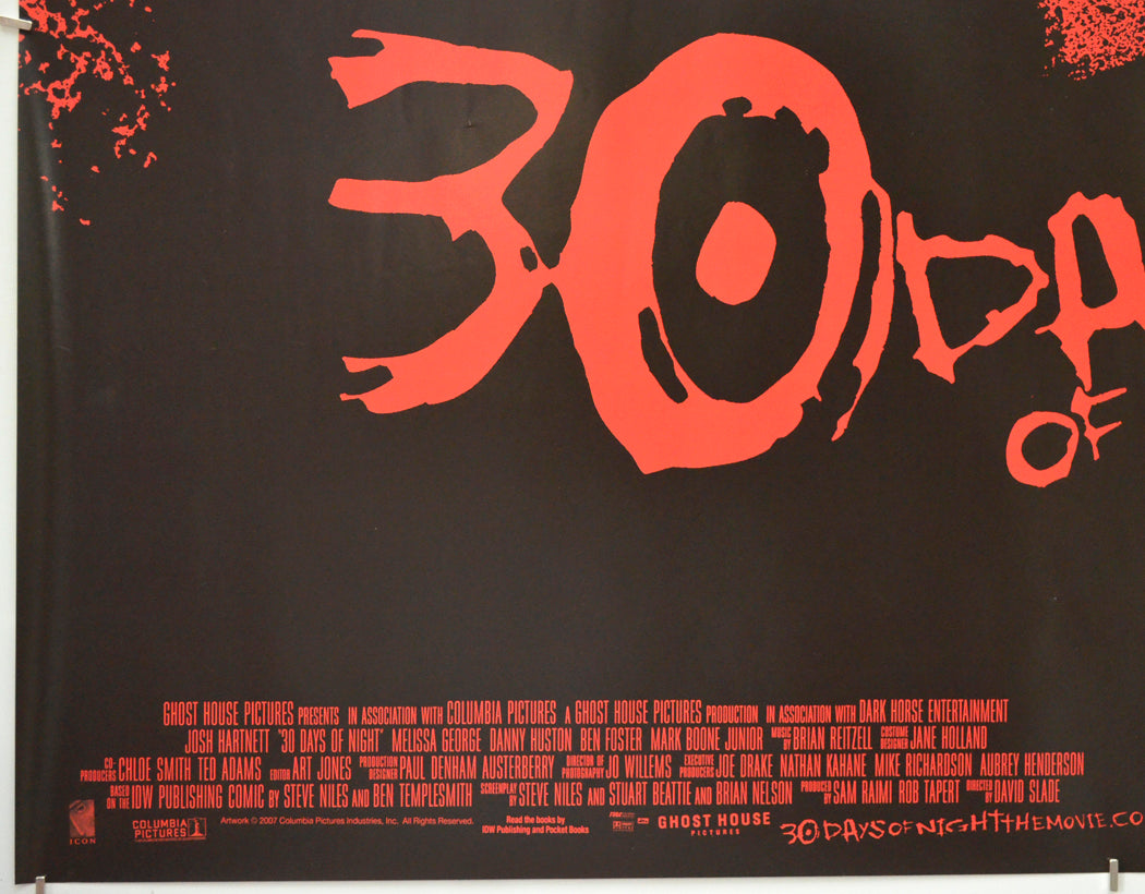 30 DAYS OF NIGHT (Bottom Left) Cinema Quad Movie Poster 