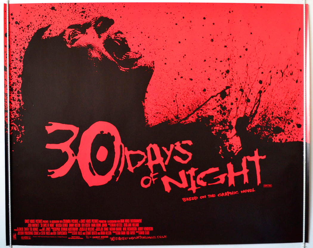 30 Days Of Night Original British Quad Poster - Movie Poster