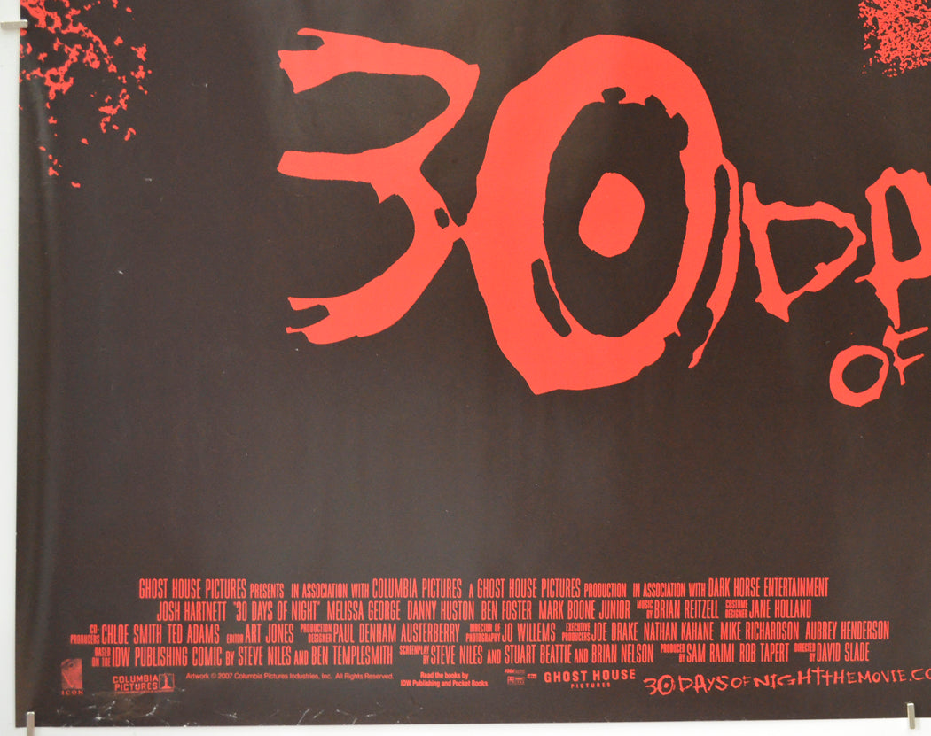 30 DAYS OF NIGHT (Bottom Left) Cinema Quad Movie Poster 