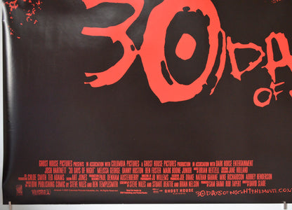 30 DAYS OF NIGHT (Bottom Left) Cinema Quad Movie Poster 