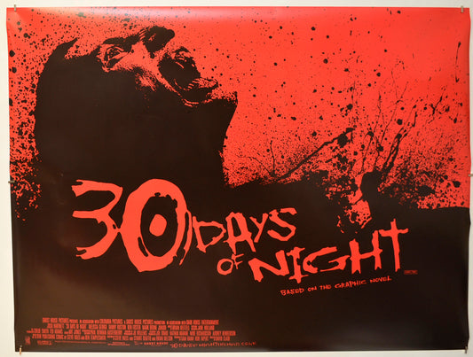 30 Days Of Night  Original Quad Poster - Film Poster - Movie Poster