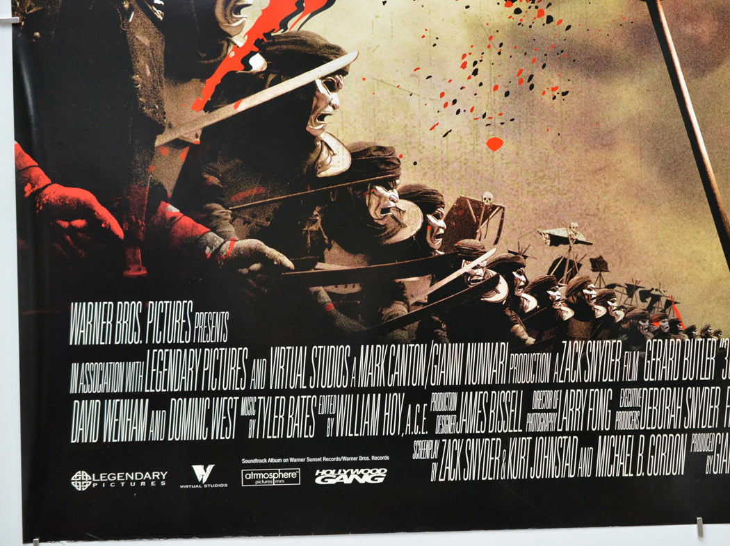 300 (Bottom Left) Cinema Quad Movie Poster 