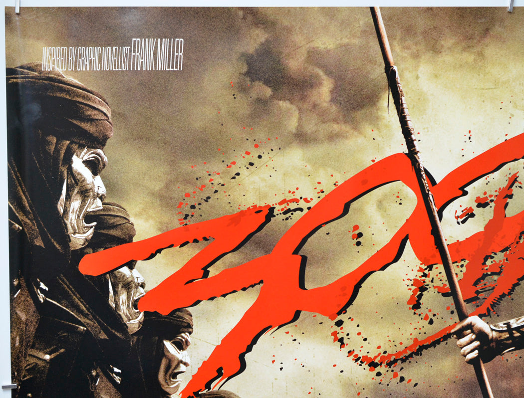 300 (Top Left) Cinema Quad Movie Poster 