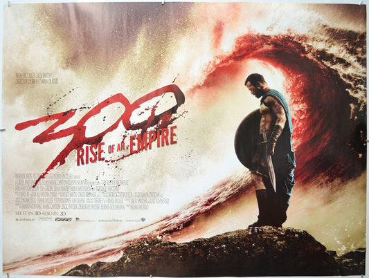 300 : Rise Of An Empire (Version 1) Original Quad Poster - Film Poster - Movie Poster