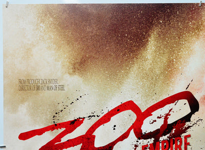 300 : Rise Of An Empire (Top Left) Cinema Quad Movie Poster 