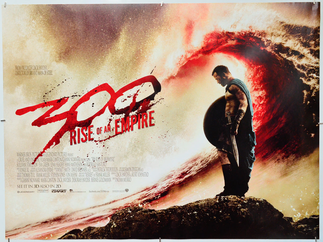 300 : Rise Of An Empire - Original Quad Poster - Film Poster - Movie Poster