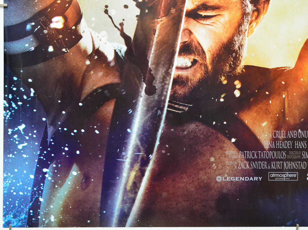 300 : Rise Of An Empire (Bottom Left) Cinema Quad Movie Poster 