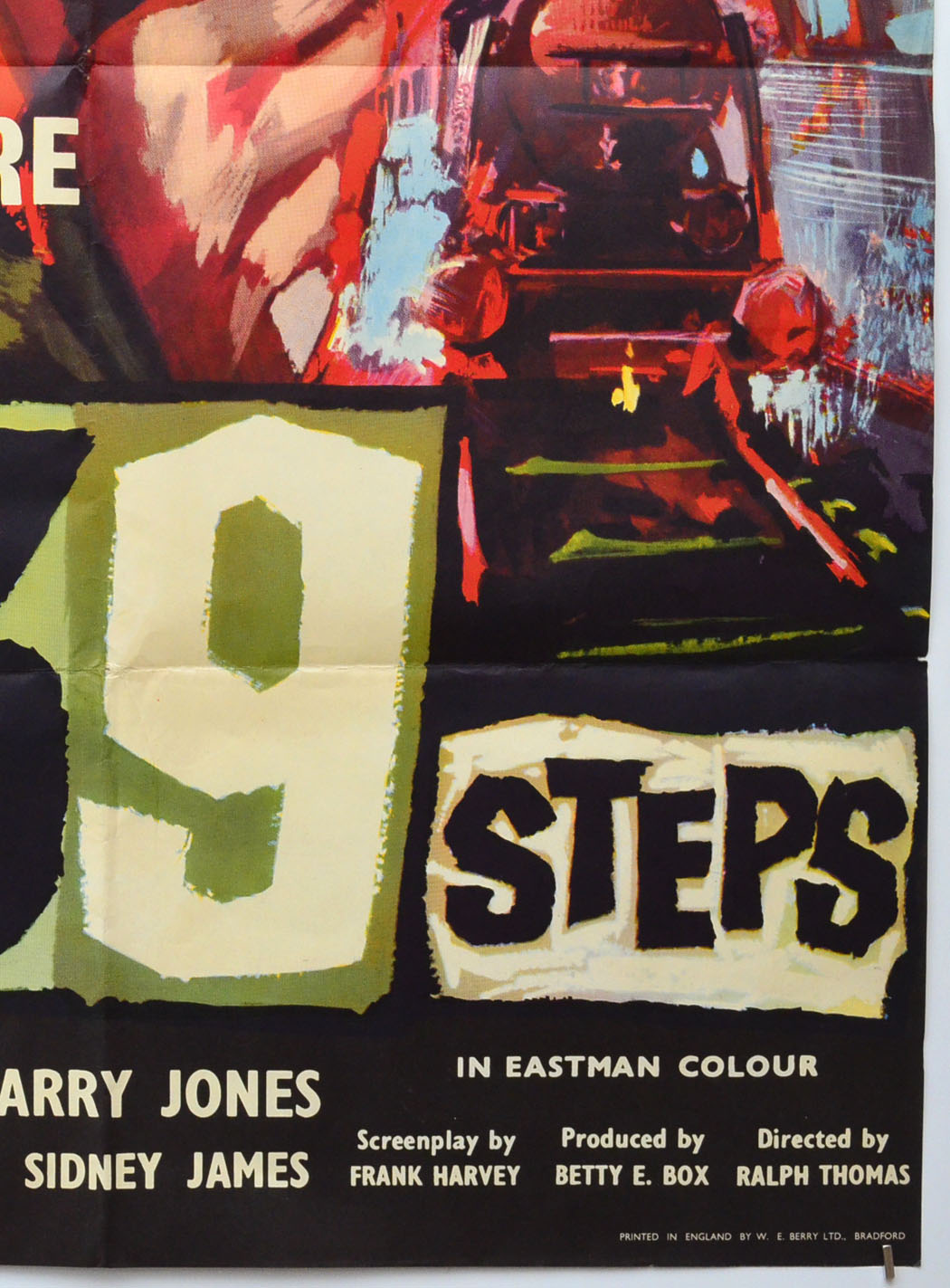 THE 39 STEPS (Bottom Right) Cinema One Sheet Movie Poster 