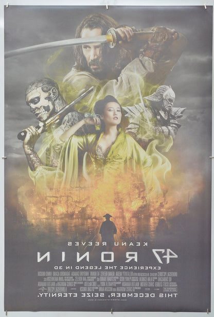 47 Ronin (Back) Cinema One Sheet Movie Poster 