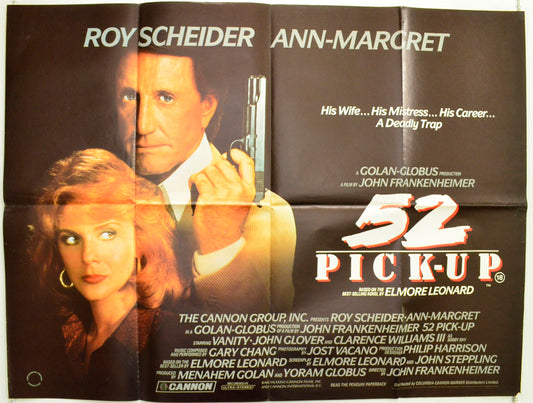 52 Pick-Up Original British Quad Poster - Film Poster - Movie Poster 