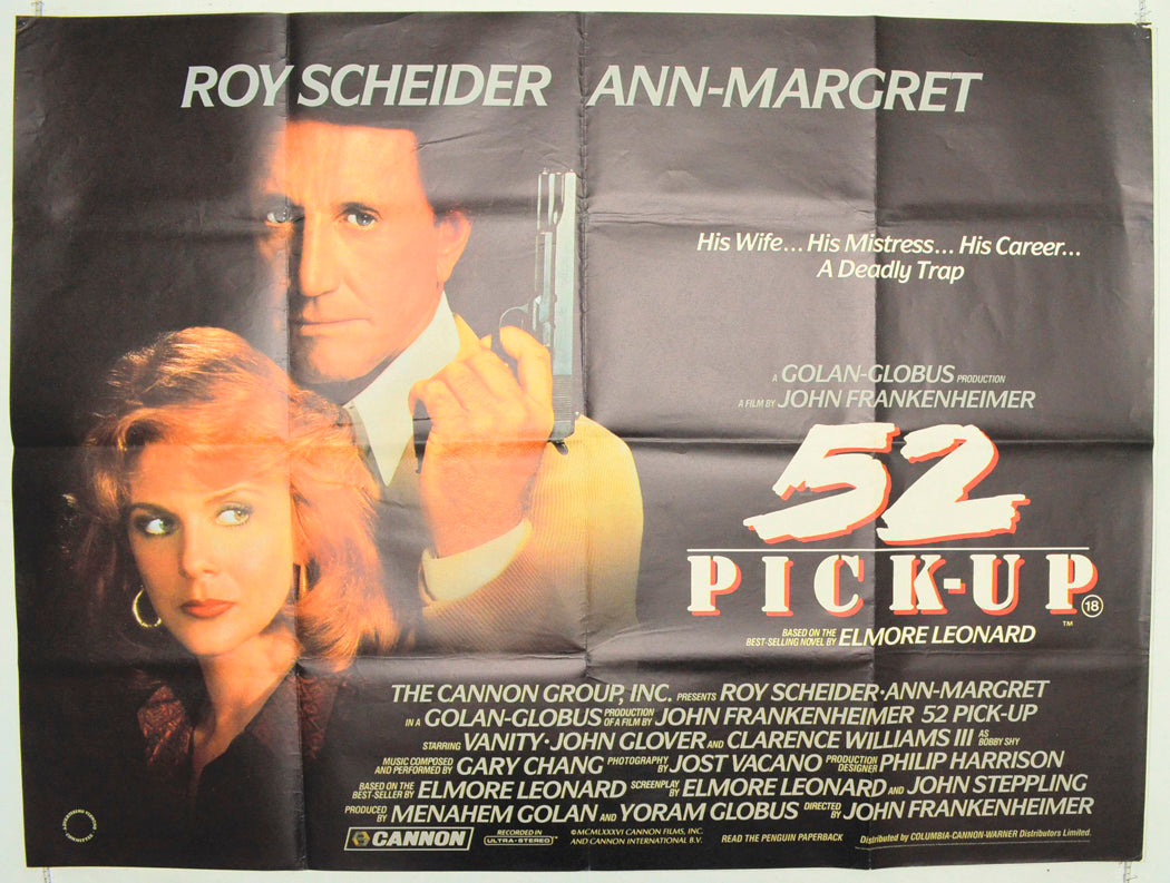 52 Pick-Up Original British Quad Poster - Film Poster - Movie Poster 