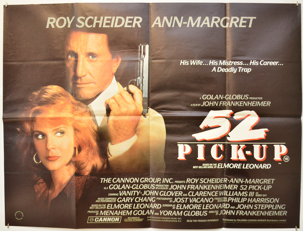 52 Pick-Up Original Quad Poster - Film Poster - Movie Poster  