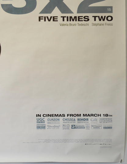 5 X 2 (Bottom Right) Cinema 4 Sheet Movie Poster 