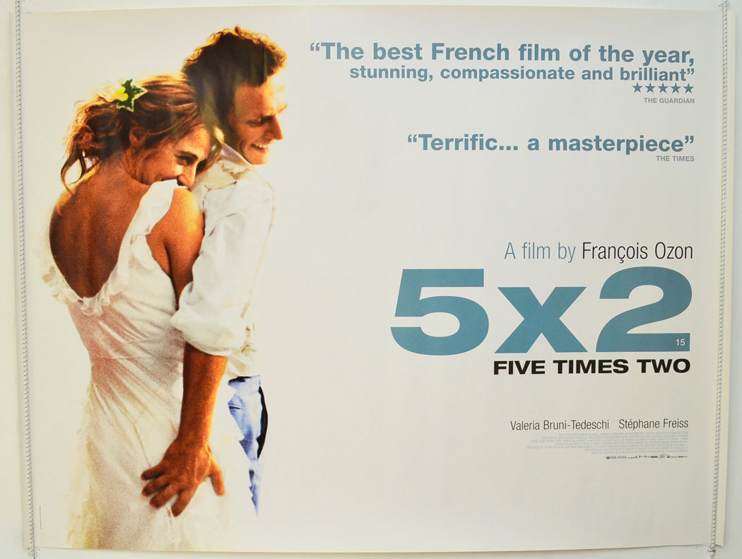 5 x 2  Original British Quad Poster - Film Poster - Movie Poster 