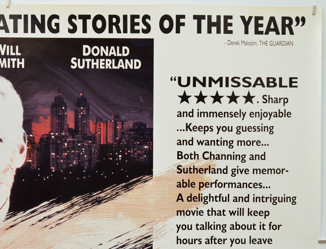 6 Degrees Of Separation (Top Right) Cinema Quad Movie Poster 